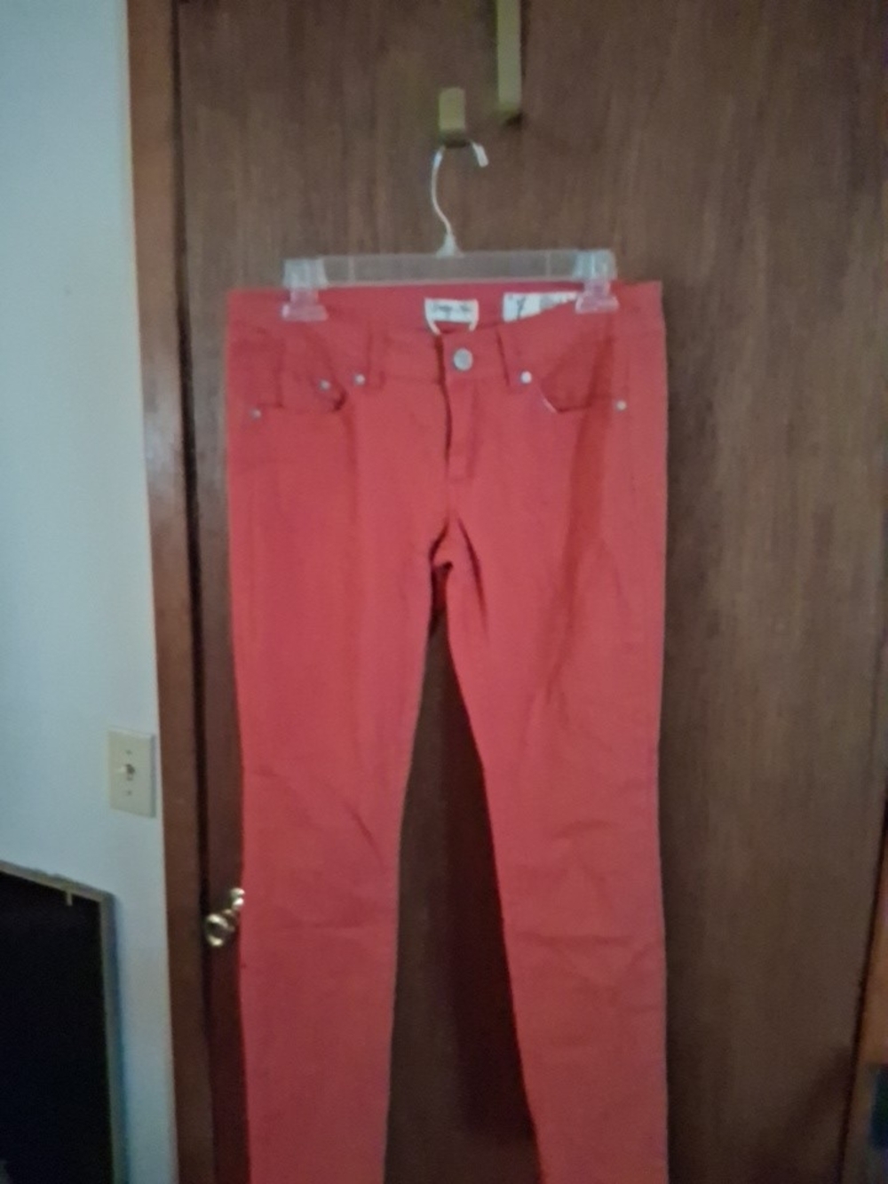Indigo Rein Coral Skinny Jeans